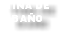 TINA DE BAÑO